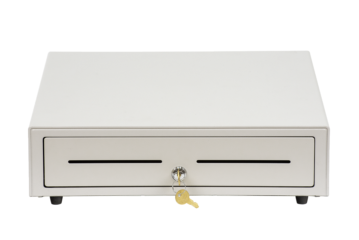 Денежный ящик АТОЛ CD-410-W белый, 410*415*100, 24V, для Штрих-ФР в Норильске