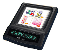 Настольный вакуум-флуоресцентный (VFD) Дисплей покупателя с монетницей DSP802U в Норильске