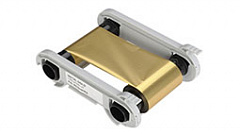 Золотая металлическая лента (MG) на 3000 оттисков c чистящим роликом; для принтера Advent SOLID 700 в Норильске