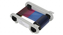 Полноцветная лента YMCKK на 500 оттисков с двумя панелями черного для двусторонней печати в Норильске